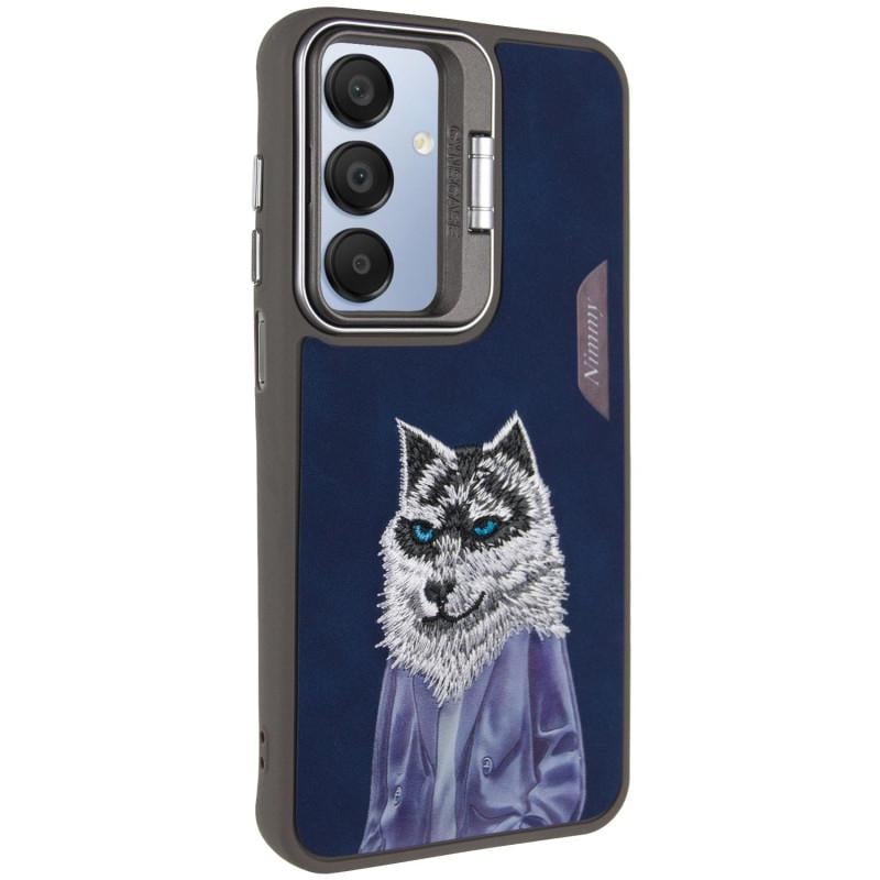 Противоударный TPU+PC чехол Friends для Samsung Galaxy A16 4G/5G Blue Wolf