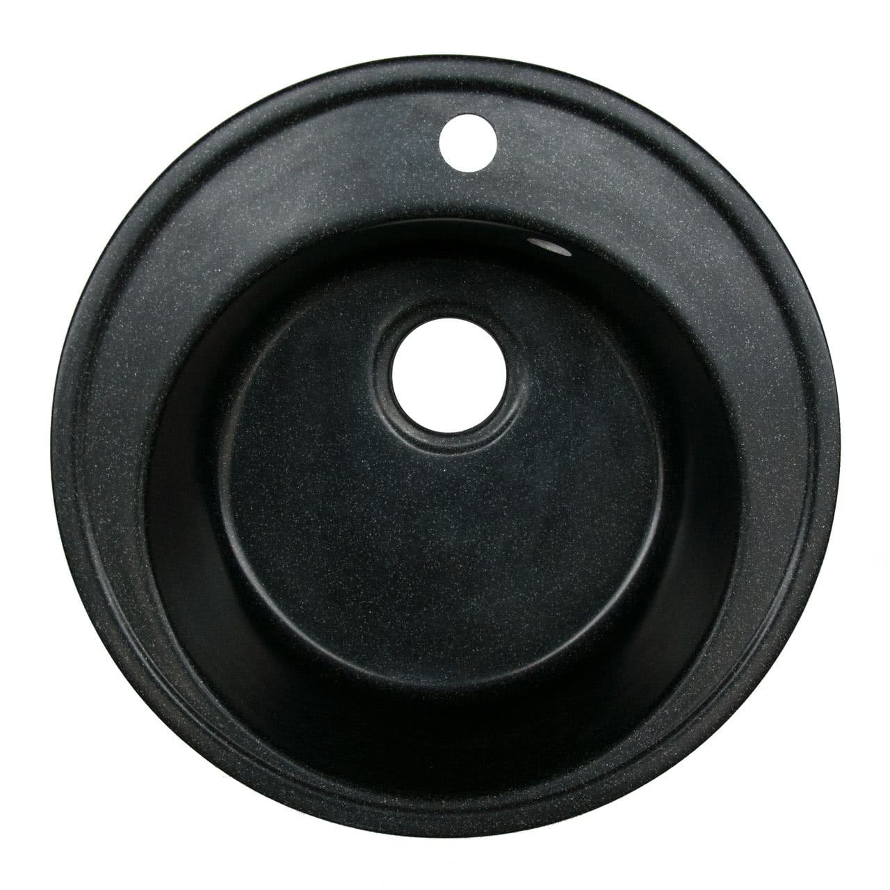 Мийка кухонна Platinum Luna 510S Чорний (19674) Мийка кухонна Platinum Luna 510S Чорний (19674)