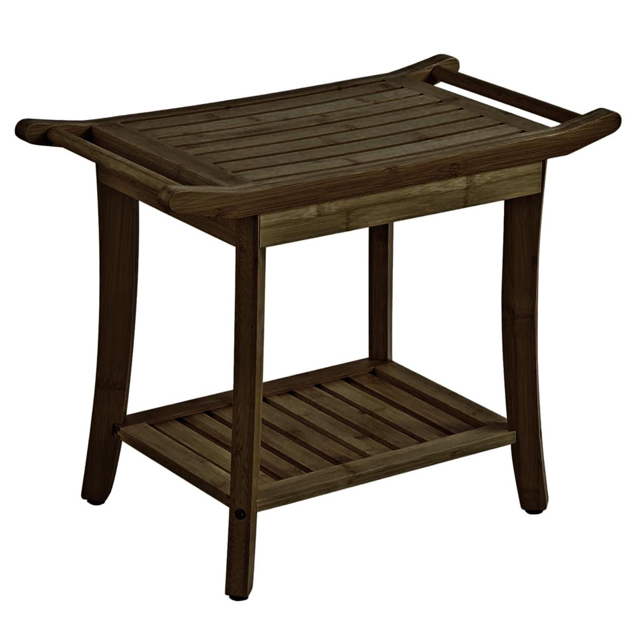 Табурет для ванной из дерева Хамалис Эспрессо (ТВН-013835)