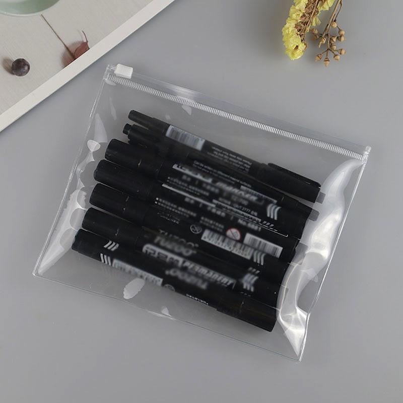 Пакет PVC слайдер глянец прозрачный 18х15 см Ø 17х14 см 1 шт. (УП1815с01)