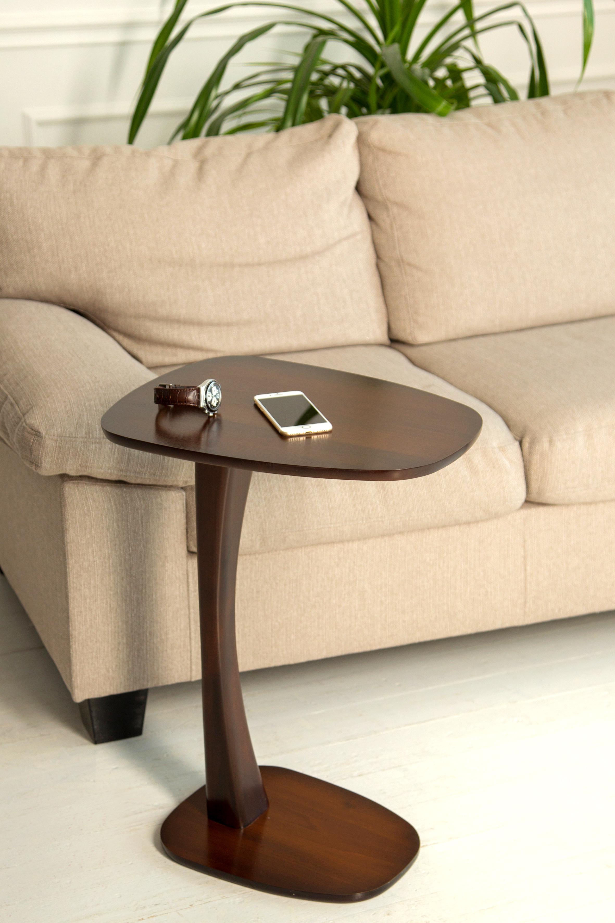 Столик приставной Клео Мікс Меблі Дерево/Орех темный Столик приставной Клео Мікс Меблі Дерево/Орех темный