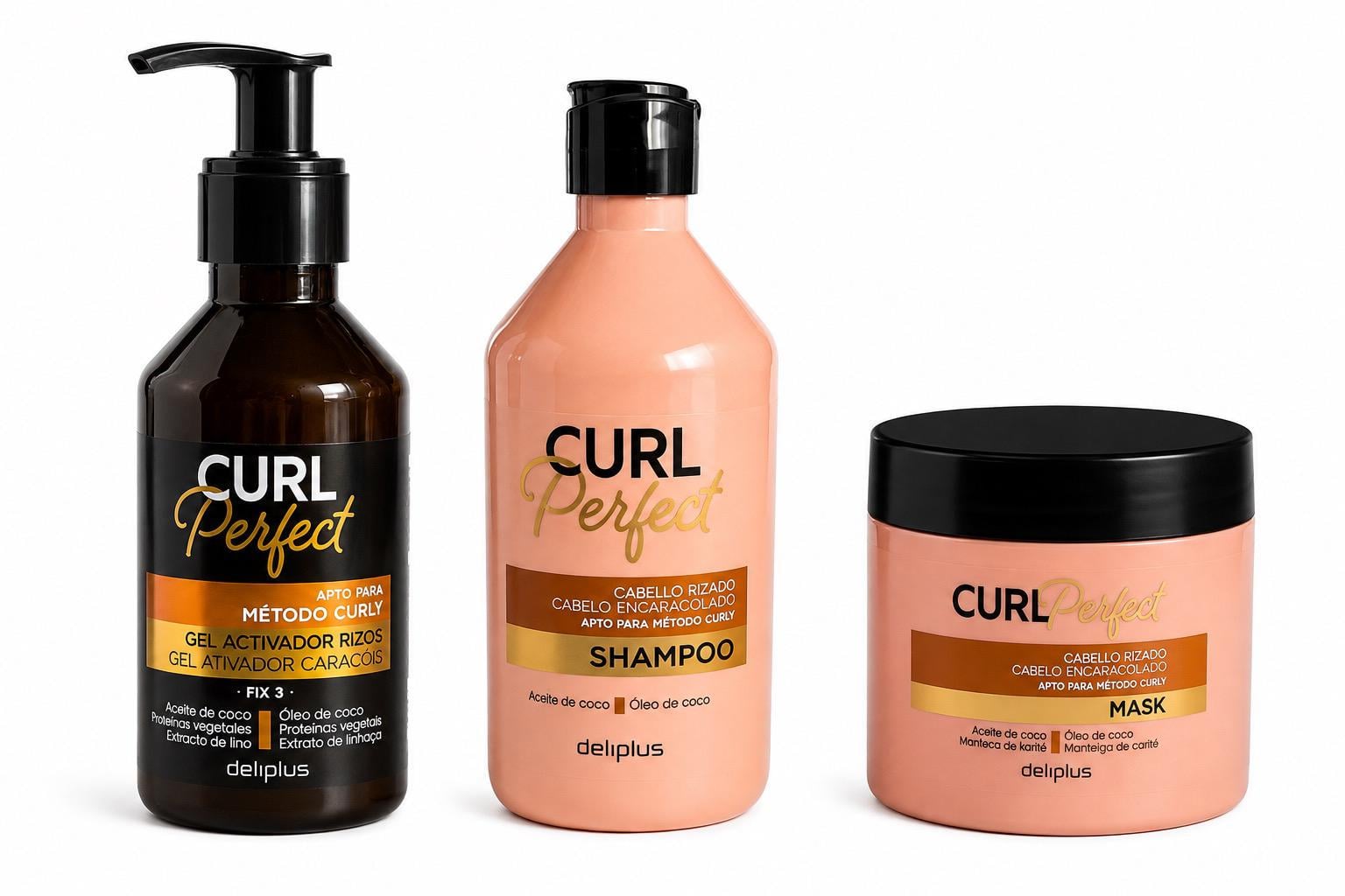 Набор CURL Perfect Deliplus для вьющихся волос Набор CURL Perfect Deliplus для вьющихся волос