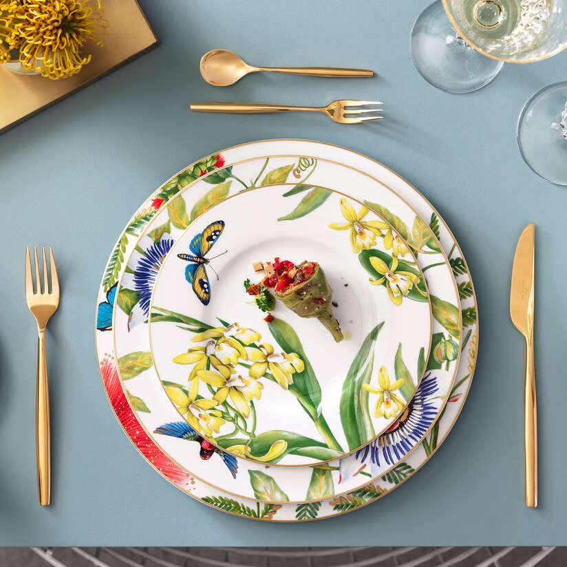 Тарілка десертна Villeroy & Boch Amazonia 22,5 см (1043812650) - фото 3 Тарілка десертна Villeroy & Boch Amazonia 22,5 см (1043812650) - фото 3