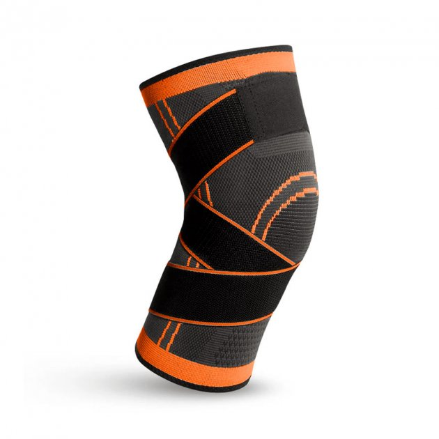 Бандаж колінного суглоба Knee Support WN-26O компресійний Orange (50a1cce9) - фото 1