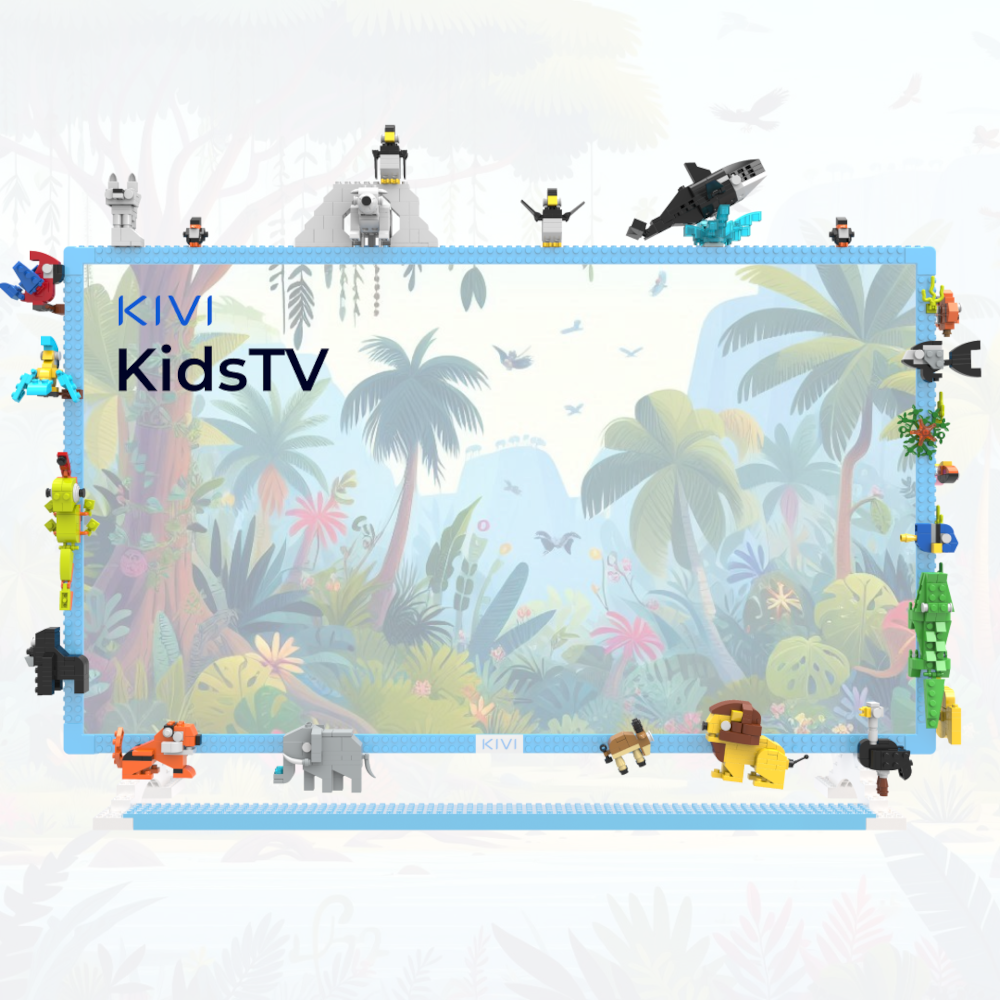 Конструктор Kivi Animals для Kids TV 789 деталей (KAN32M)