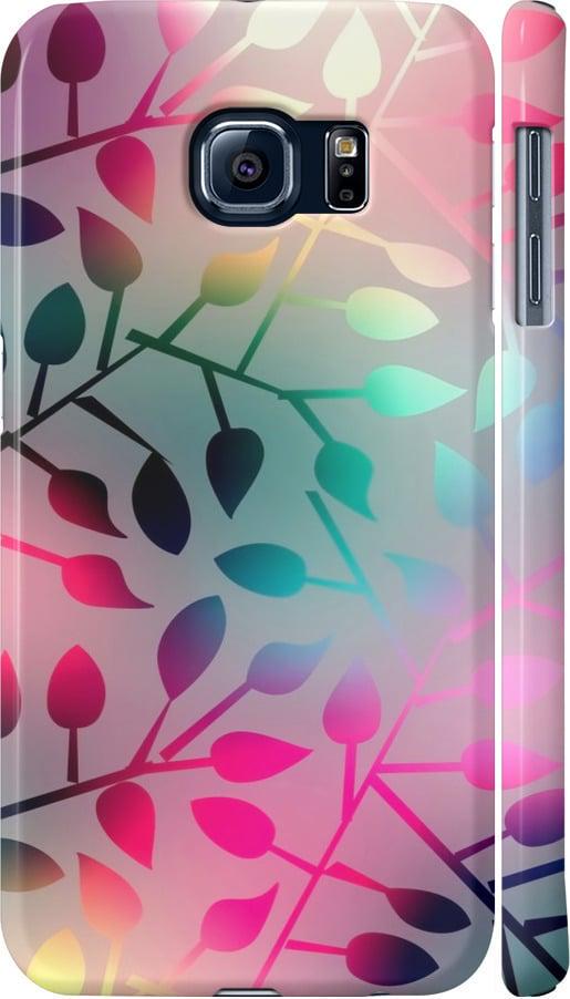 Чехол на Samsung Galaxy S6 G920 Листья (2235c-80-42517)