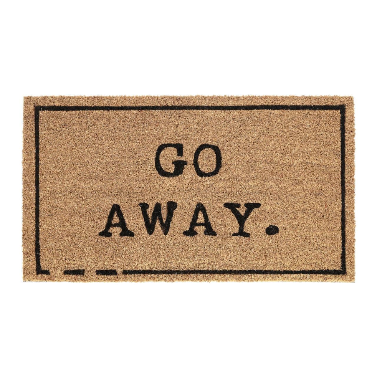 Килимок під двері Go Away з кокосового волокна 75x42 см (19744309)