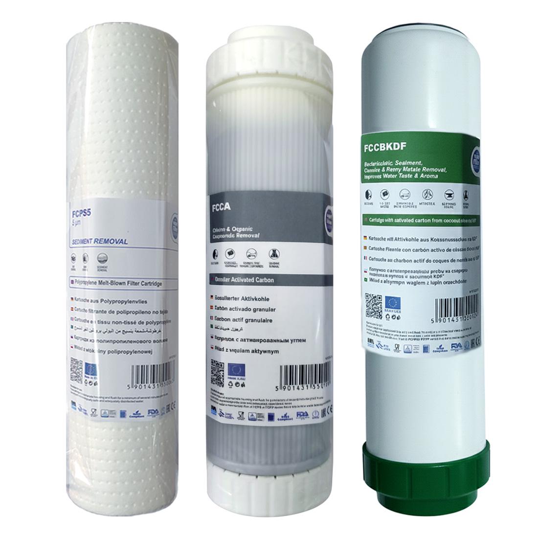 Набор картриджей Aquafilter очистка воды защита от бактерий (2376931278) Набор картриджей Aquafilter очистка воды защита от бактерий (2376931278)