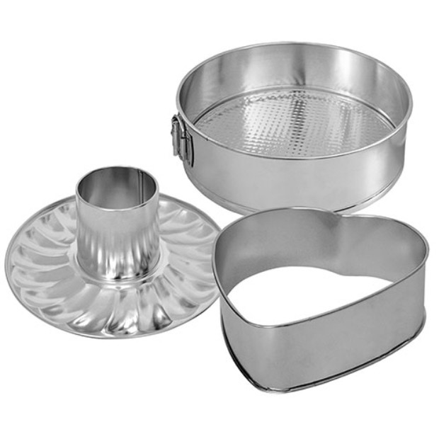 Набор форм для выпечки разъемных Stenson MH-0124 3 шт (iz12577)