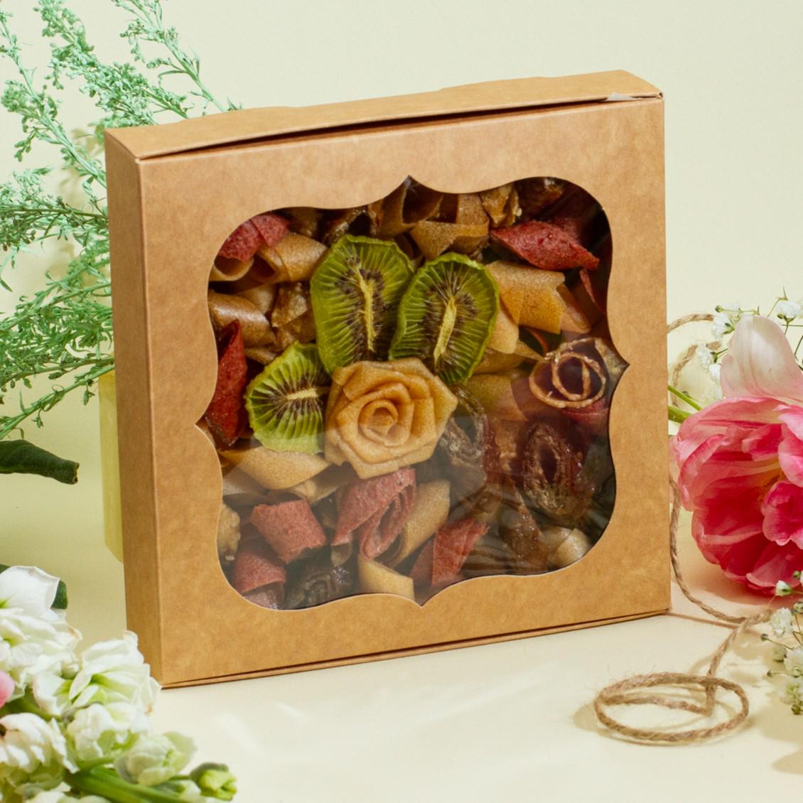 Набір пастили подарунковий Мозаїка крафт 200 г (FS-05014/6) Набір пастили подарунковий Мозаїка крафт 200 г (FS-05014/6)