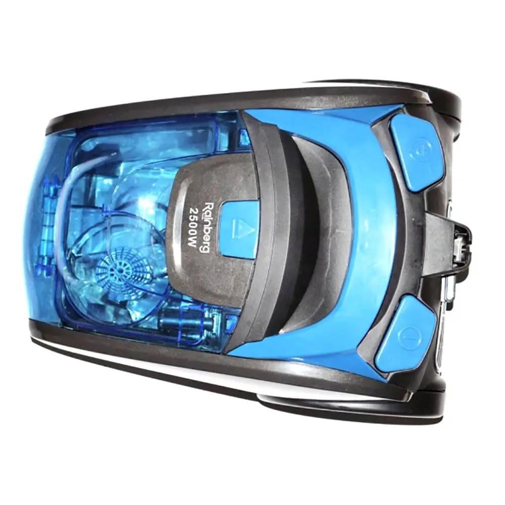 Пылесос Rainberg для сухой чистки с турбощеткой 2,5 л /3700 Вт Голубо-черный (RB-652TB) - фото 8 Пылесос Rainberg для сухой чистки с турбощеткой 2,5 л /3700 Вт Голубо-черный (RB-652TB) - фото 8