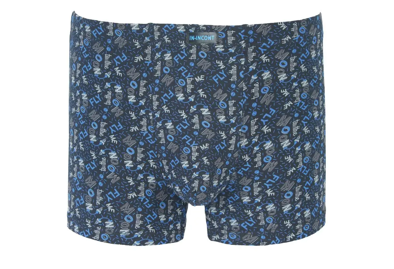 Мужские трусы IN.INCONT стрейчевые 4XL р. 52-54 Черный (1626)