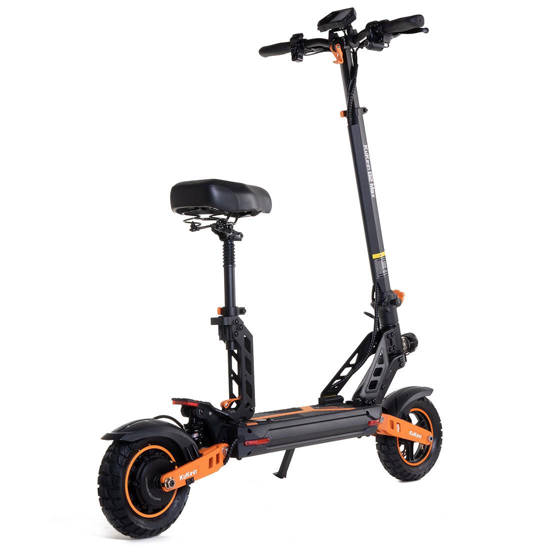 Электросамокат с сиденьем KuKirin G2 MAX 1000 Вт 20Ah 48В - фото 2 Электросамокат с сиденьем KuKirin G2 MAX 1000 Вт 20Ah 48В - фото 2