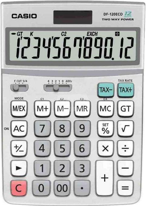 Калькулятор настільний Casio DF-120ECO (478375)