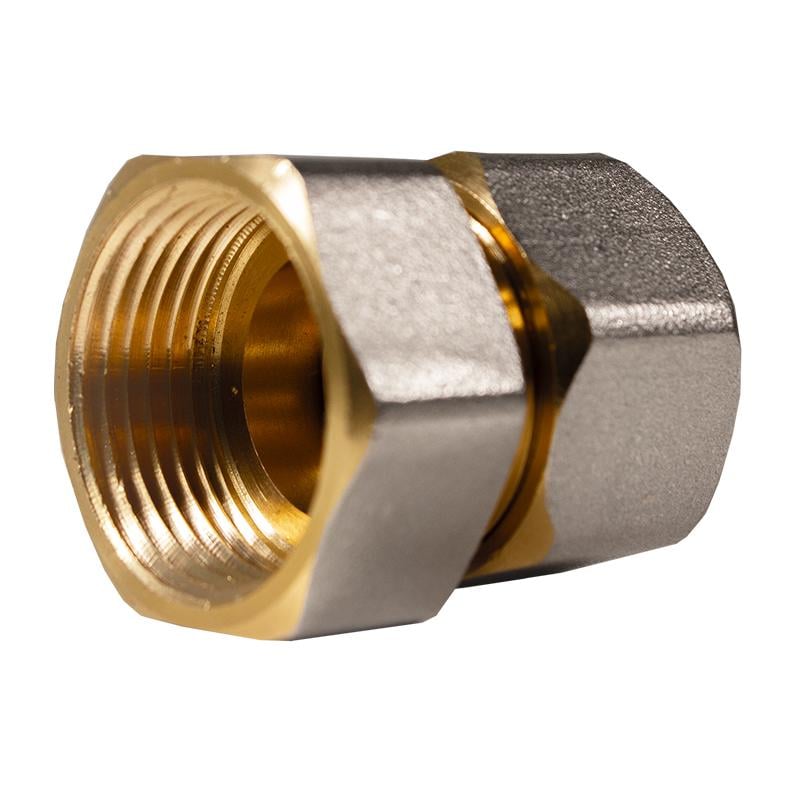 Муфта металопластикова розбірна REMI РО 20х3/4 (66530) - фото 3 Муфта металопластикова розбірна REMI РО 20х3/4 (66530) - фото 3