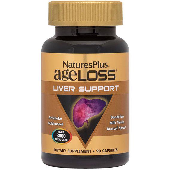 Комплекс для профілактики печінки Nature's Plus Age Loss Liver Support 90 Caps (NTP8009)