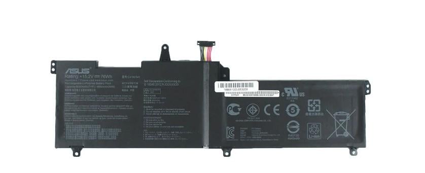 Аккумулятор для Asus G702 G702VM G702VS G702VT (C41N1541)