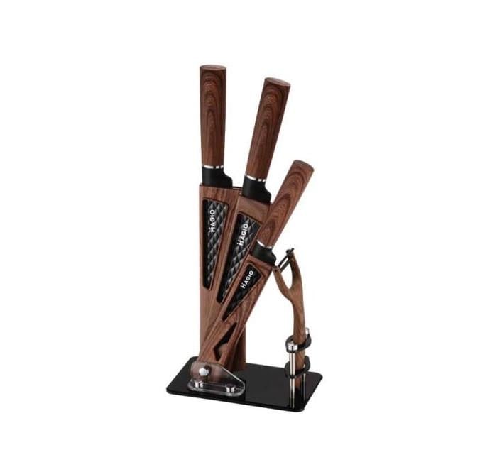 Набор кухонных ножей MAGIO MG-1095 в подставке нержавеющая сталь (iz16787)