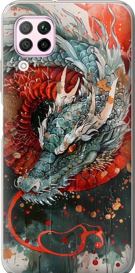 Чехол на Huawei Nova 6SE Стихия огня (6101u-1823-42517)