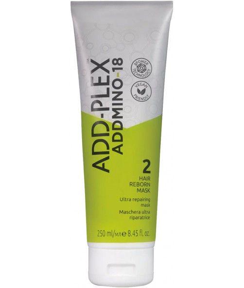 Маска для волосся Addmino-18 Hair Reborn Mask Ultra repairing поновлююча і поживна 250 мл (18598) - фото 1