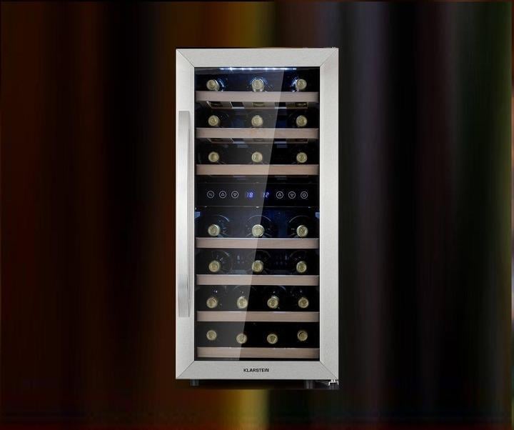 Винный холодильник KLARSTEIN Vinamour 33 Duo 2 зоны (10041311) - фото 3