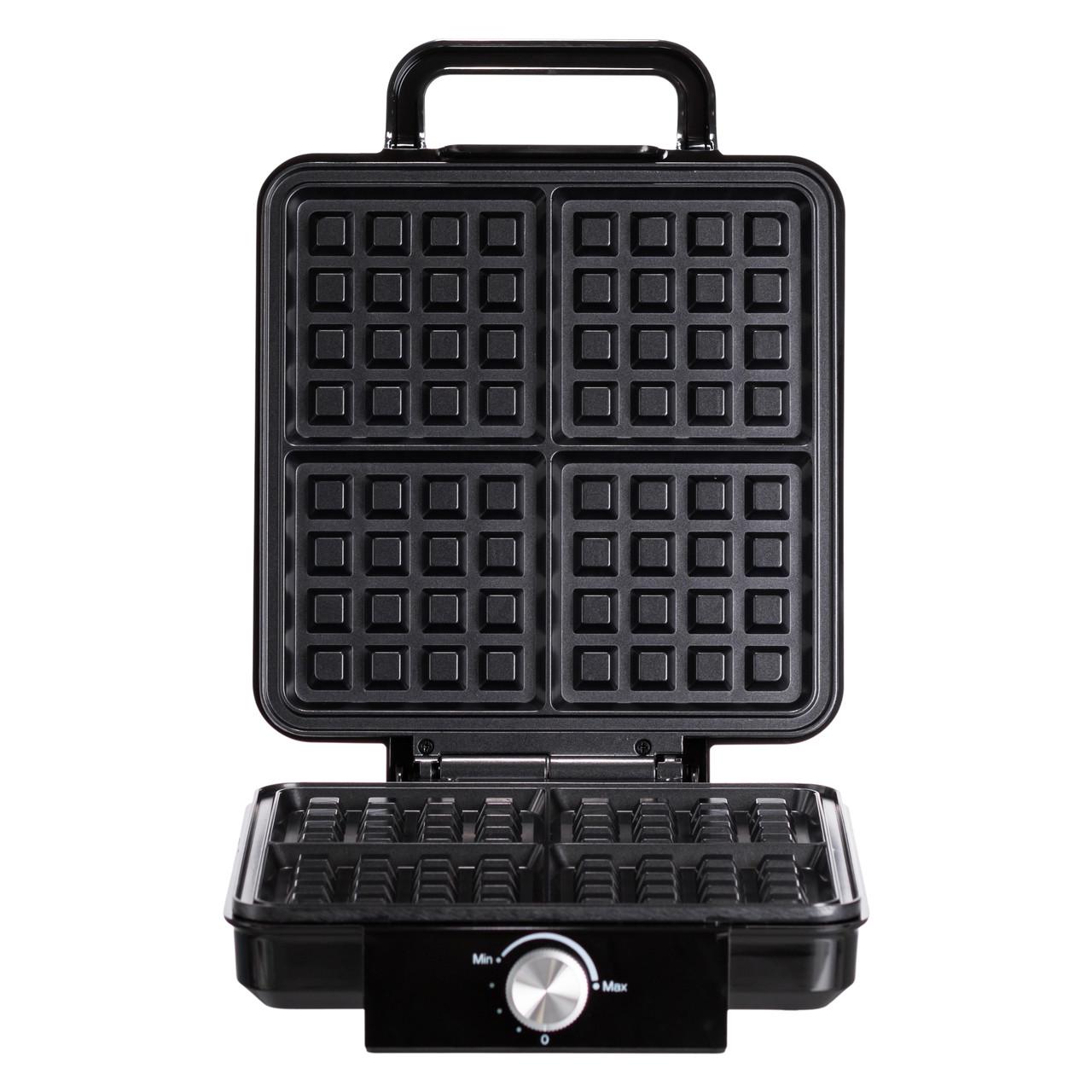 Вафельница Sokany SK-08031 на 4 бельгийских вафли с антипригарным покрытием (7393)