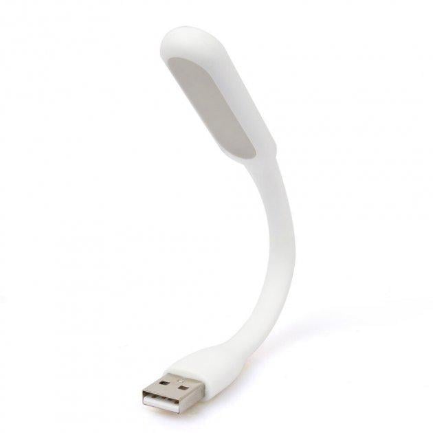 Світильник Usb гнучкий Led для ноутбука та PowerBank світлодіодний Білий