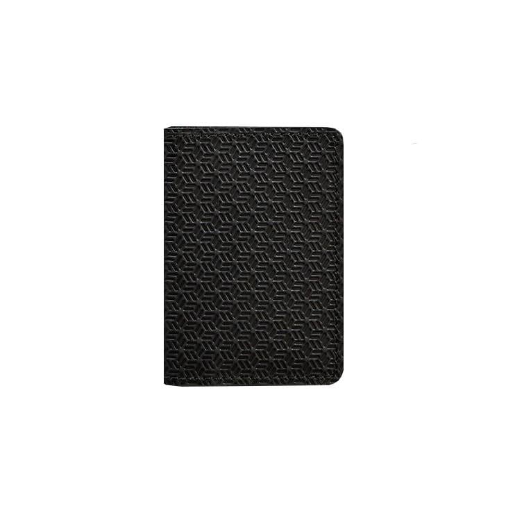 Кард-кейс мужской кожаный 6.0 Карбон Серный (A-026206)