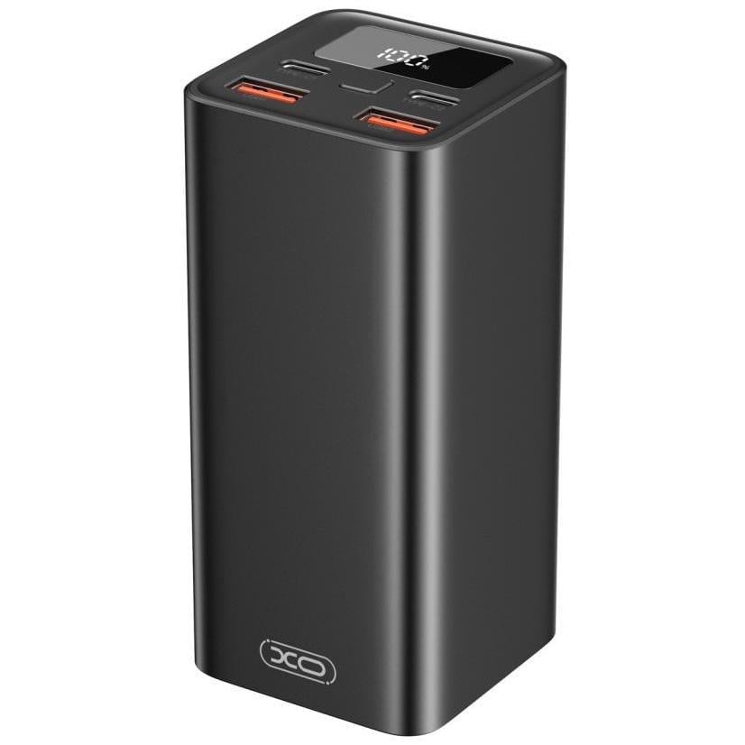 Повербанк XO PB97 быстрая зарядка 2xUSB/2xType-C 65W 20000 mAh Черный (00097)