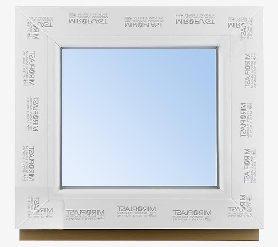 Окно металлопластиковое WDS MiroPlast глухое 600х550 мм