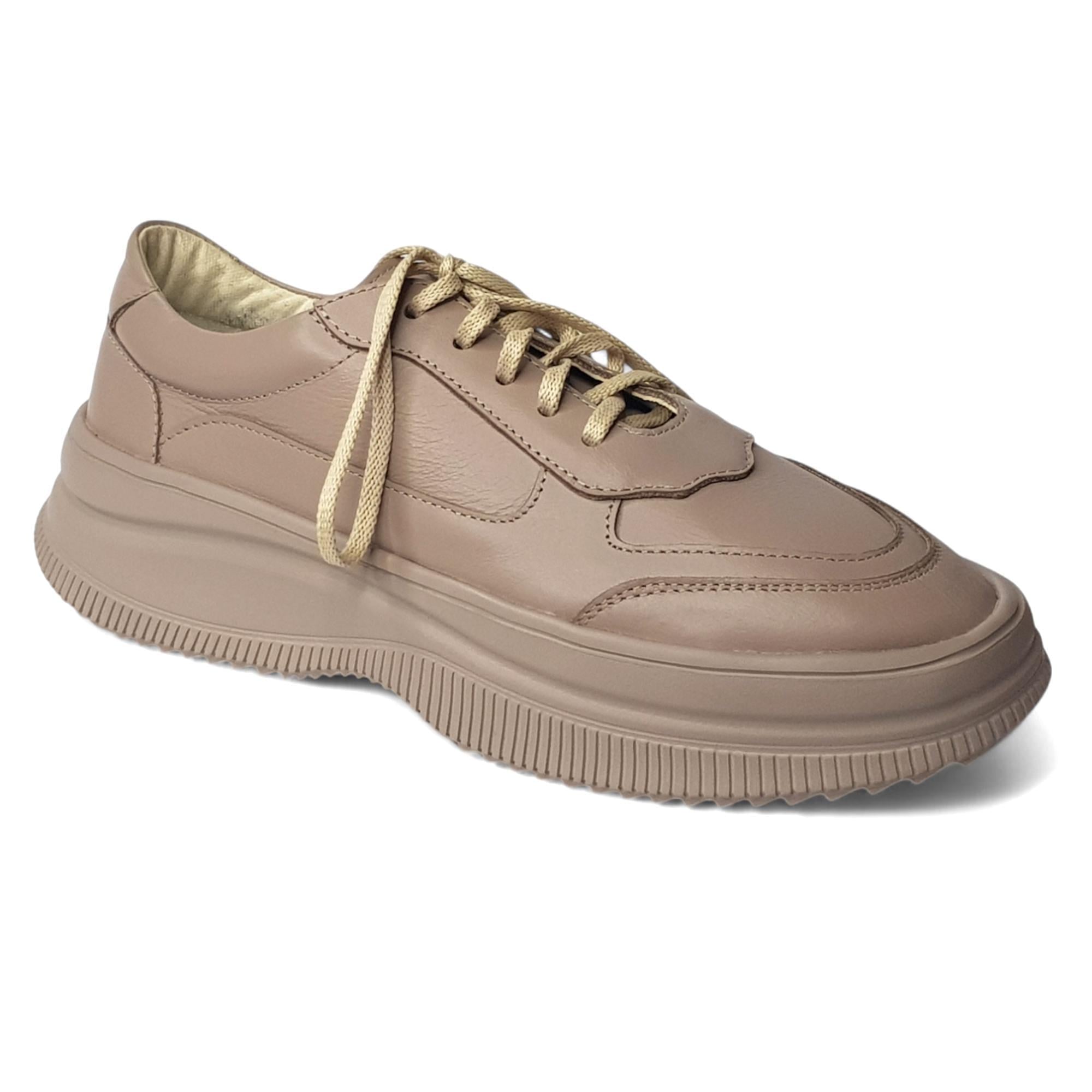 Кеды женские осенние Larsena р. 37 Бежевый (035570-37)