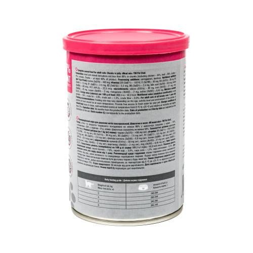 Корм вологий для дорослих котів Pet Chef шматочки в желе М'ясний мікс 415 г - фото 7 Корм вологий для дорослих котів Pet Chef шматочки в желе М'ясний мікс 415 г - фото 7