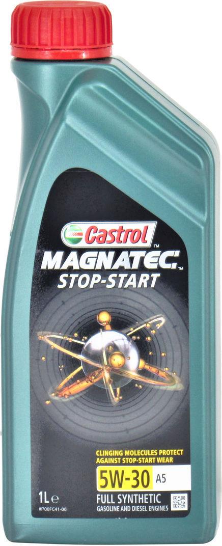 Моторное масло Castrol Magnatec Stop-start A5 Ur-mss53a5-12x1 бензин/дизель 5W-30 1 л (1407960)