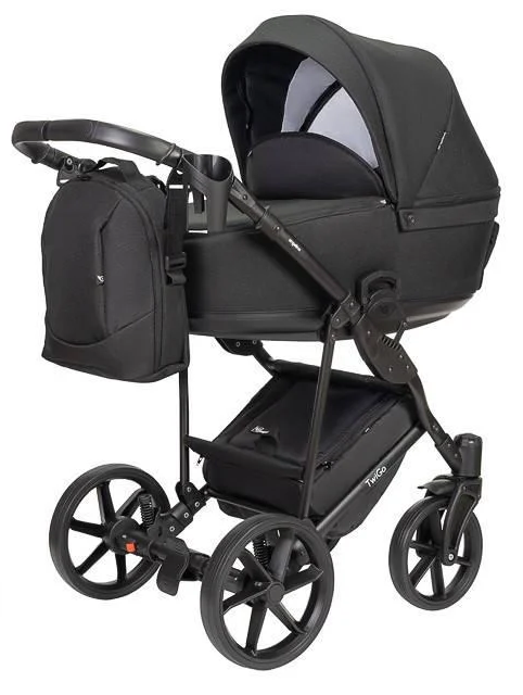 Коляска детская функциональная Angelina Twigo 2в1 Черный Коляска детская функциональная Angelina Twigo 2в1 Черный