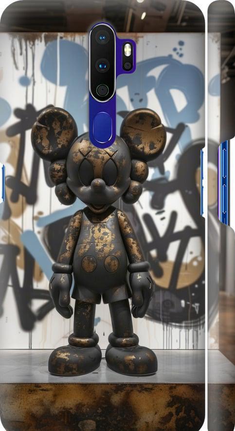 Чехол на Oppo A9 2020 Bronze kaws v2 (6098m-1865-42517)