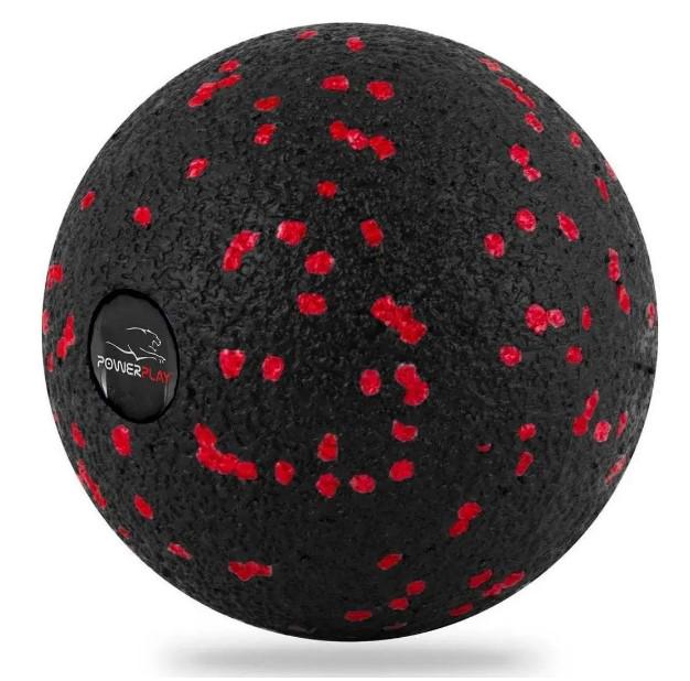Набор для массажа PowerPlay PP-4095 EPP ролик 45x15 см/2 мяча/резинка 11 кг Red (PP_4095_Red) - фото 7