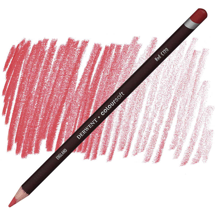 Олівець кольоровий Coloursoft С120 Rosa 700964 6 шт. Червоний (5028252188302)