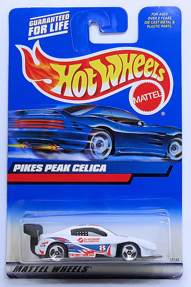 Іграшкова машинка Hot Wheels Pikes Peak Celica Toyota 2000 №166 (27132) Іграшкова машинка Hot Wheels Pikes Peak Celica Toyota 2000 №166 (27132)