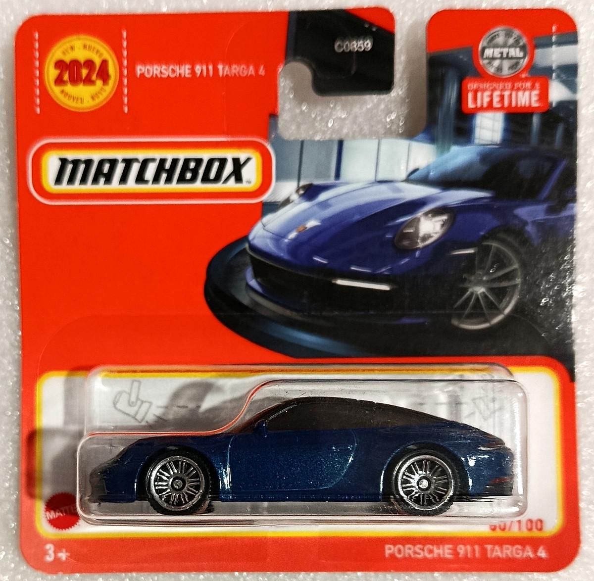 Игрушечная машинка Matchbox Porsche Targa 2024 MBX Showroom 60/100 (HVN28)