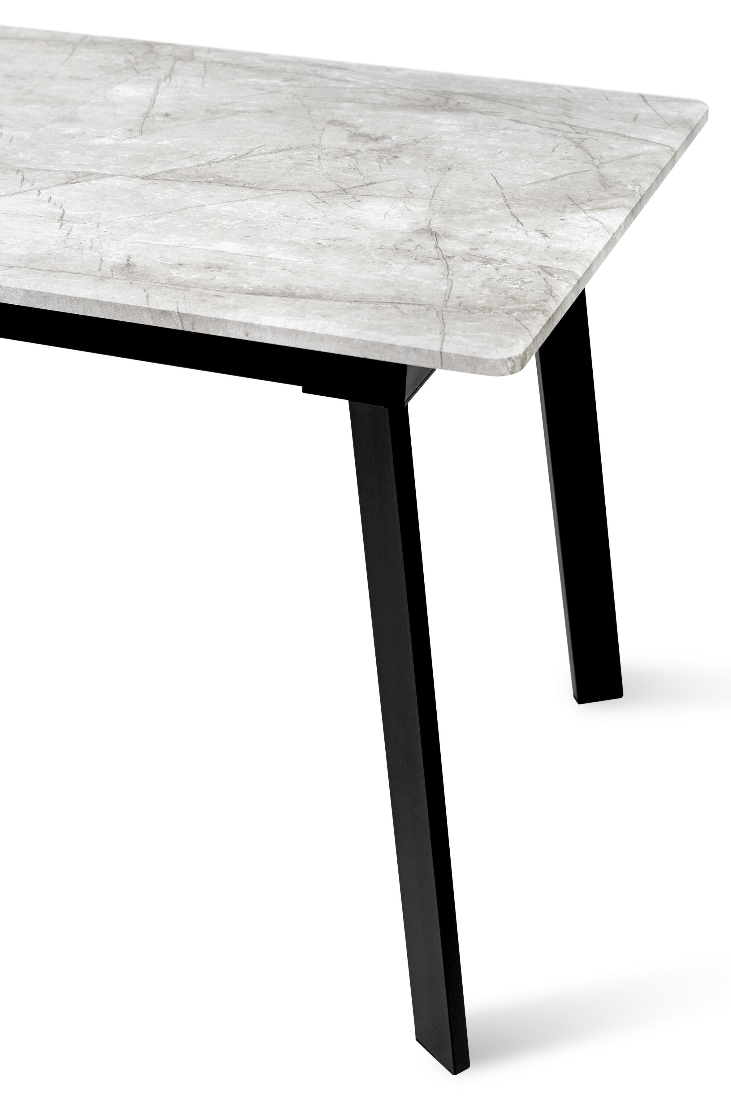 Обеденный стол Фиджи Этна 1200/1600х750х760 мм Черный/Базальт (GAА0056167) - фото 7