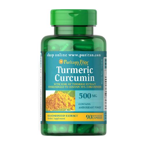 Куркума Puritan's Pride Turmeric Curcumin 500 мг 90 Caps