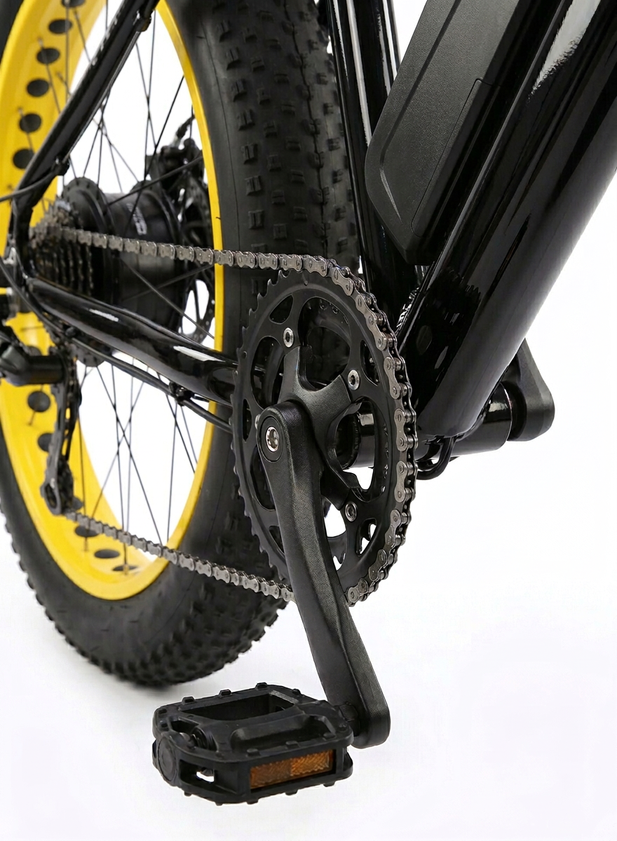 Електровелосипед New Speed fatbike 500W 48V 13 Ah Чорний (73871) - фото 13