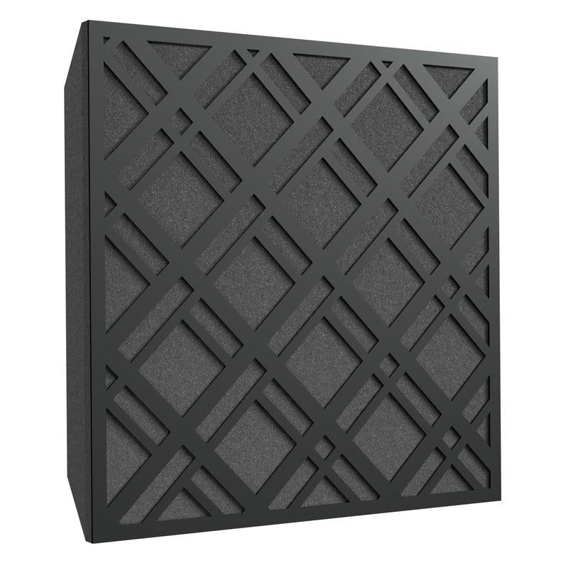 Акустическая панель Ecosound Grille HDF 50х50 см 73 мм Черный (1220)