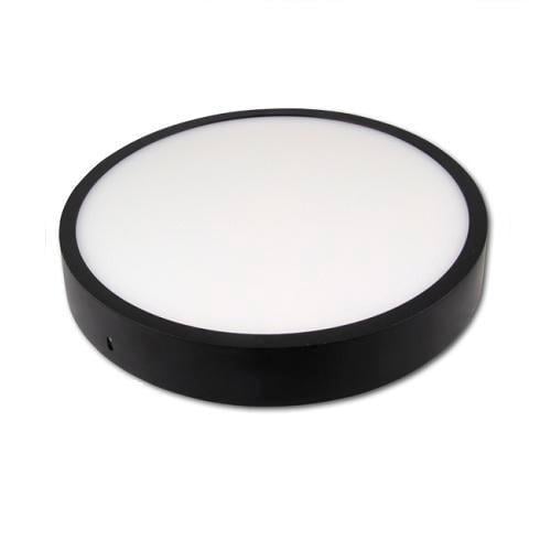 Светильник потолочный светодиодный Ortho master mL-1503 24W 4000K накладной круглый Black (1480809373)