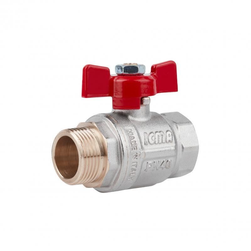 Кран шаровой ICMA прямой №351 3/4" (SD00036659)