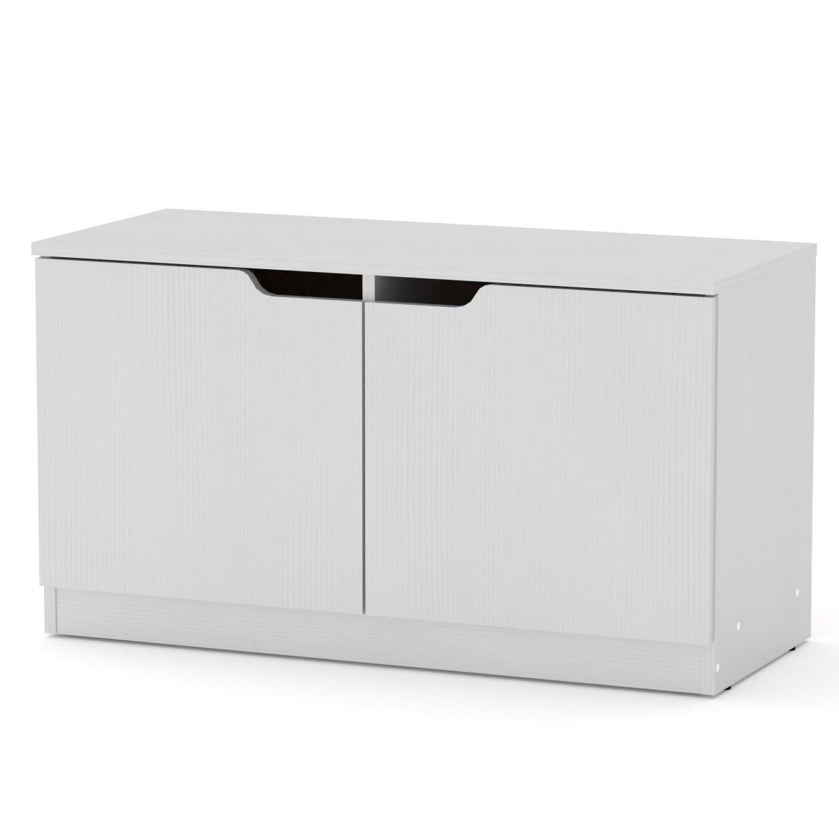 Тумба под обувь Компанит SC-13 90х38х50 см Нимфея альба (28457775) - фото 1 Тумба под обувь Компанит SC-13 90х38х50 см Нимфея альба (28457775) - фото 1