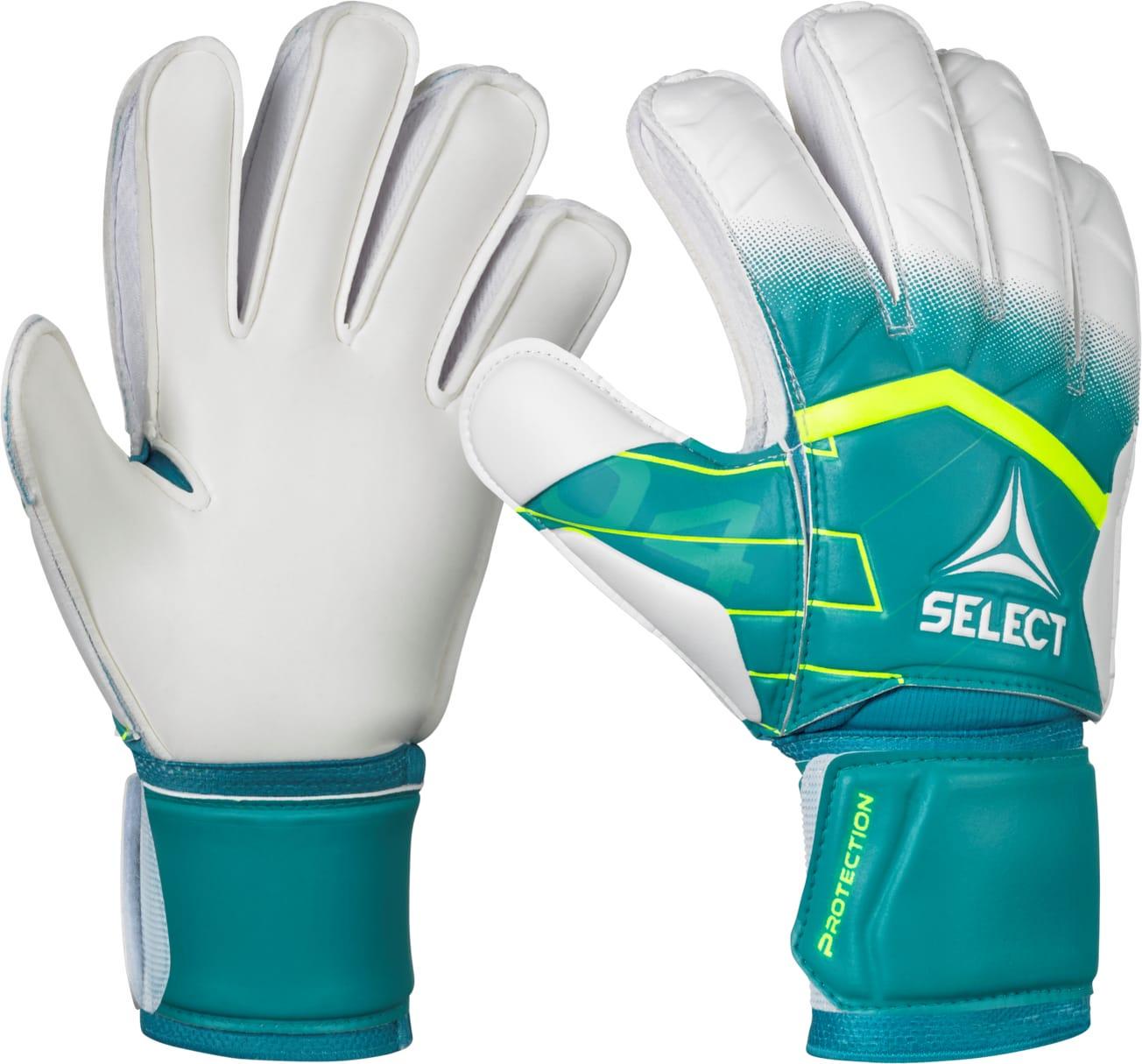 Рукавички воротарські дитячі Select Goalkeeper Gloves 04 Protection v26 р. 6 16,5 см Зелений/Білий (601042-404 6) Рукавички воротарські дитячі Select Goalkeeper Gloves 04 Protection v26 р. 6 16,5 см Зелений/Білий (601042-404 6)