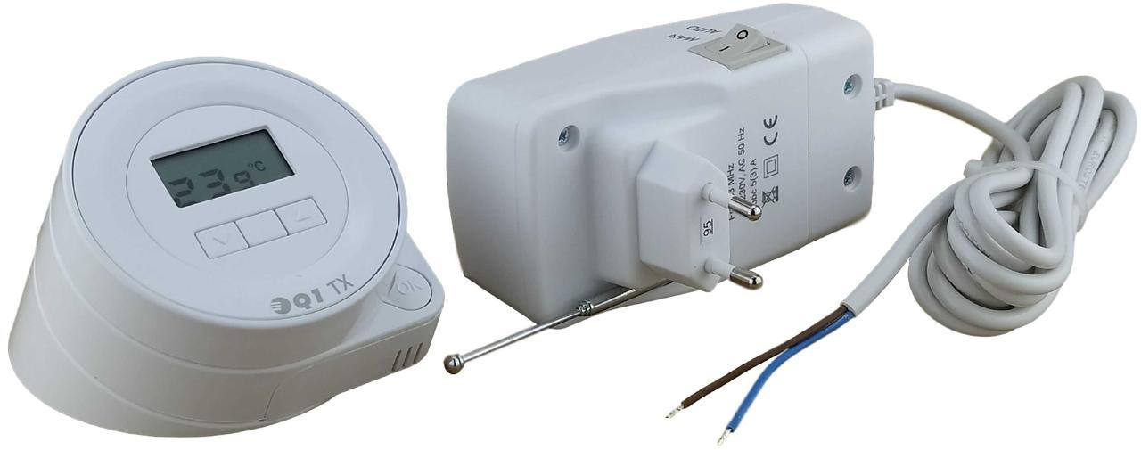 Програматор температури Euroster Q1 TXRX безпровідний добовий (28414721) - фото 7