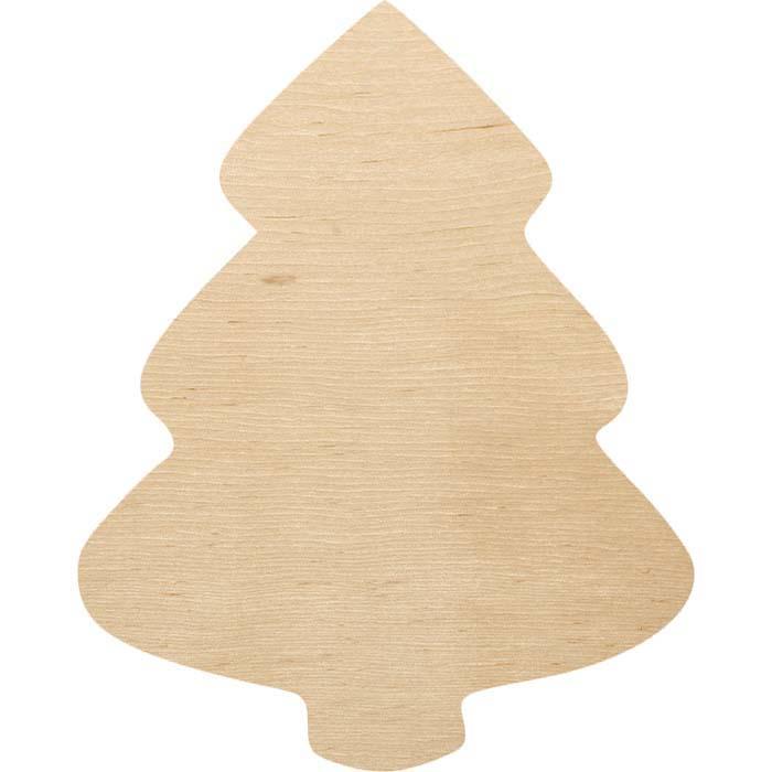 Заготовка из фанеры елка №1 2x2,5 см (290900375)