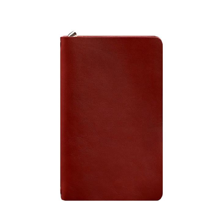 Кожаный блокнот Софт-бук 8.0 на резинке краст Красный (A-028075) - фото 2 Кожаный блокнот Софт-бук 8.0 на резинке краст Красный (A-028075) - фото 2